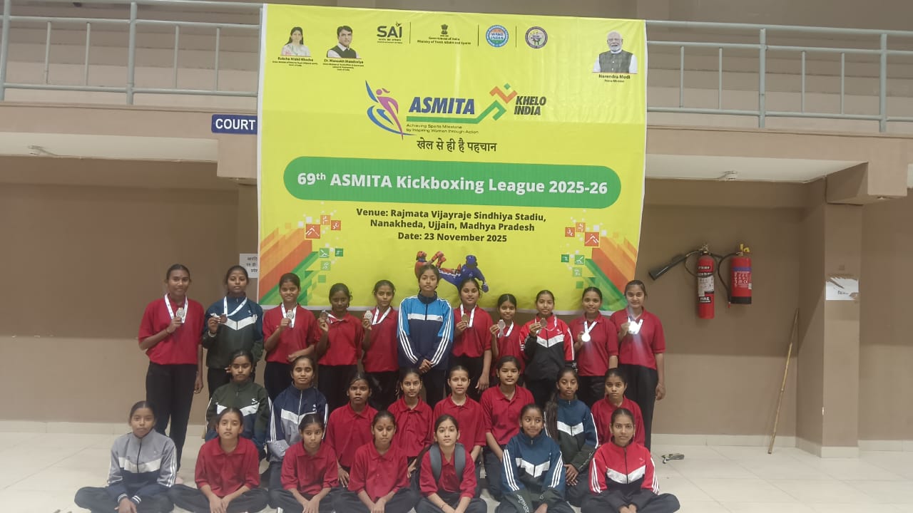 Seva Bharati Girls' Hostel students Wins Gold at KHELO INDIA Games
